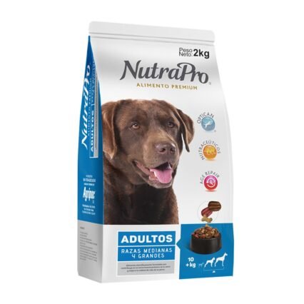 NUTRAPRO ADULTOS RAZAS MEDIANAS Y GRANDES