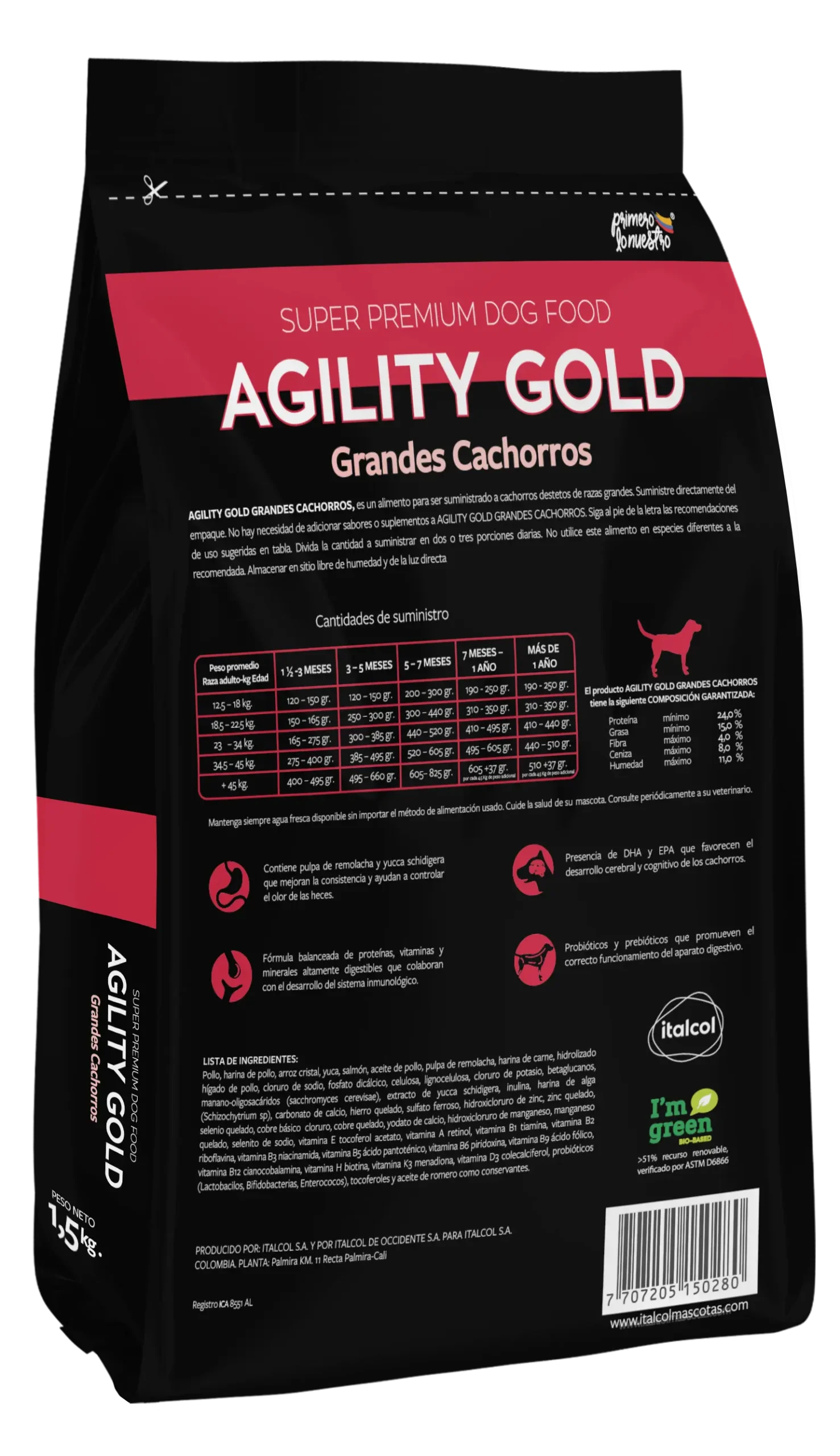 AGILITY GOLD CACHORROS GRANDES - Imagen 2