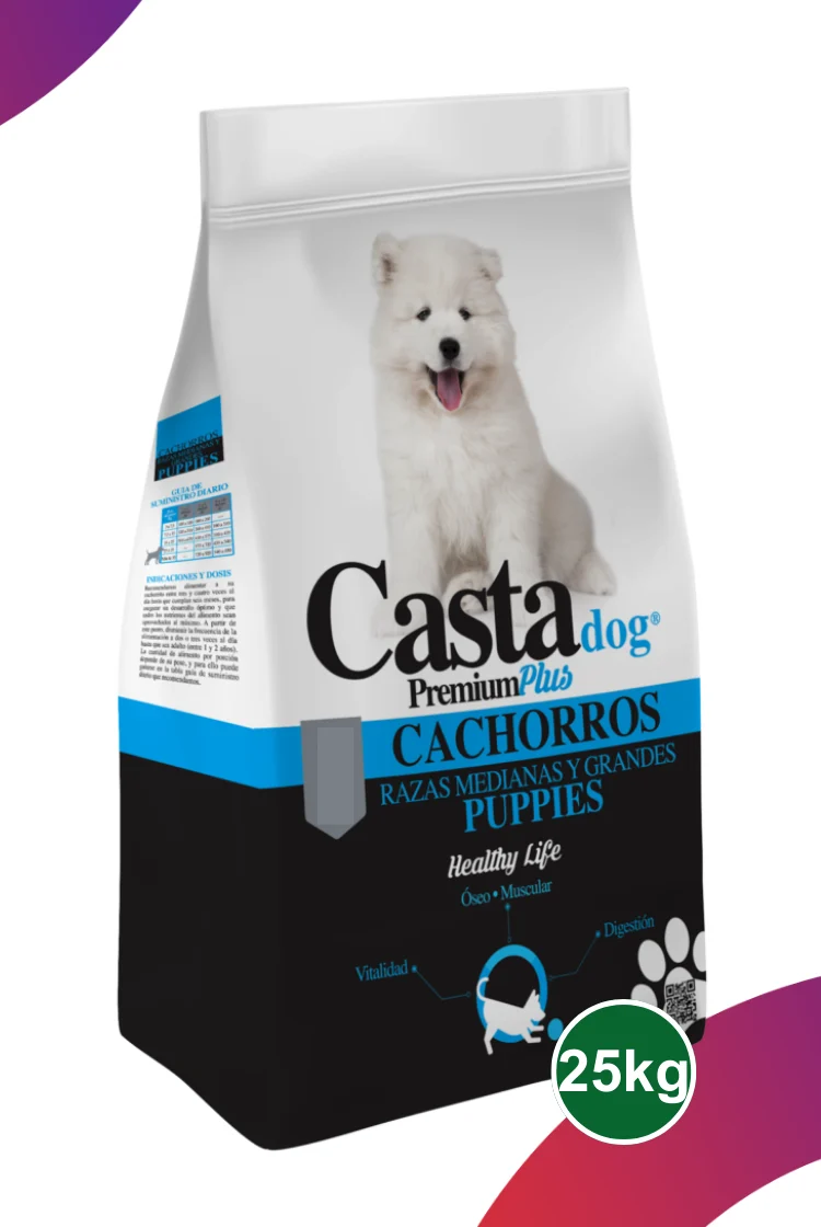 CASTA CACHORROS PREMIUM PLUS RAZAS MEDIANAS Y GRANDES