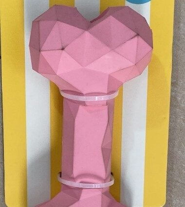 DOG TOY ROSADO
