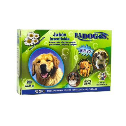 JABON INSECTICIDA PA DOGS 110GRS