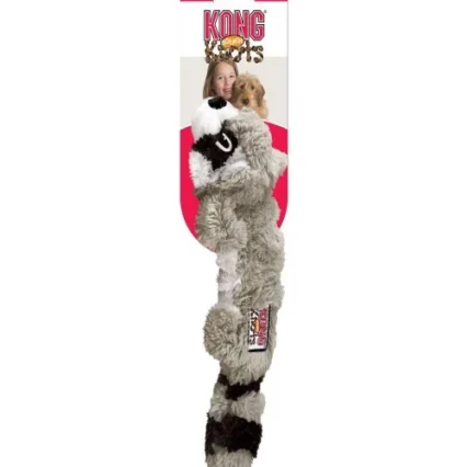 NKS12 MEDIUM / LARGE SCRUNCH KNOTS RACCOON