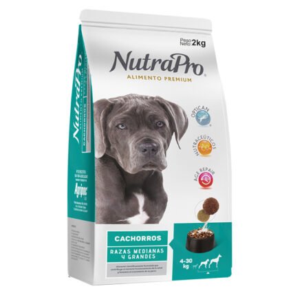 NUTRAPRO CACHORRO RAZAS MEDIANAS Y GRANDES