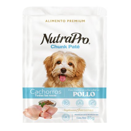 Nutrapro Chunk Pate Cachorros Pollo