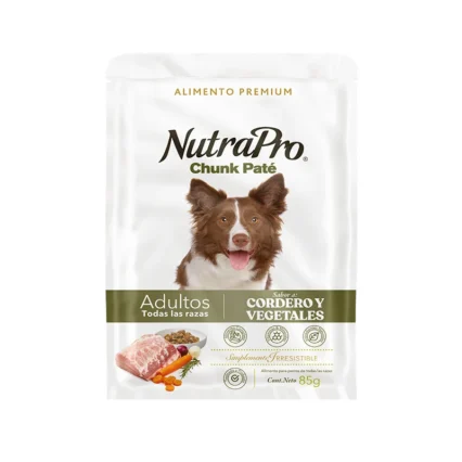 Nutrapro Chunk Pate Cordero y Vegetales