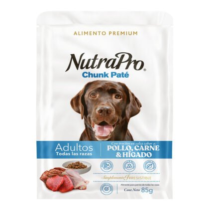 Nutrapro Chunk Pate Pollo, Carne e Hígado