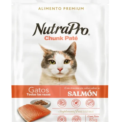Nutrapro Chunk Pate Gatos Salmón