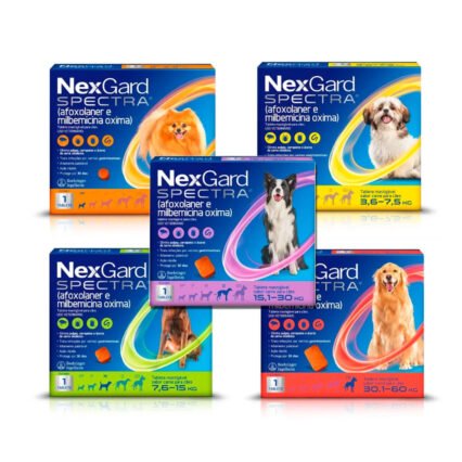 PASTILLAS ANTIPULGAS NEXGARD SPECTRA 1 MES