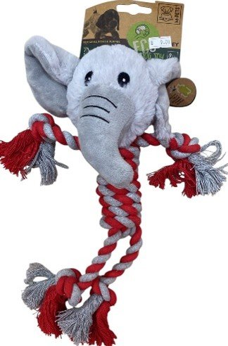 PELUCHE ECO DOG TOY BAILEY