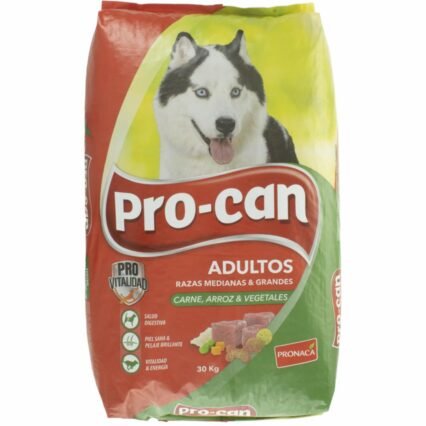 PROCAN ADULTOS RAZAS MEDIANAS Y GRANDES | CARNE Y VEGETALES