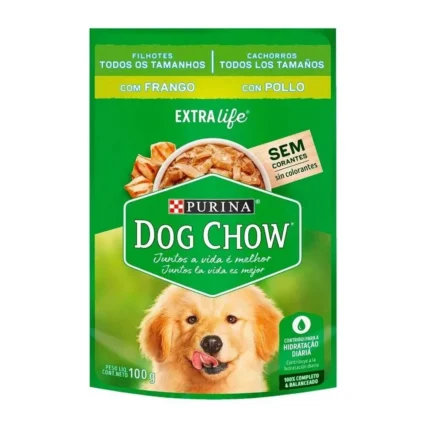 Sobre Dog Chow Cachorros Sabor Pollo
