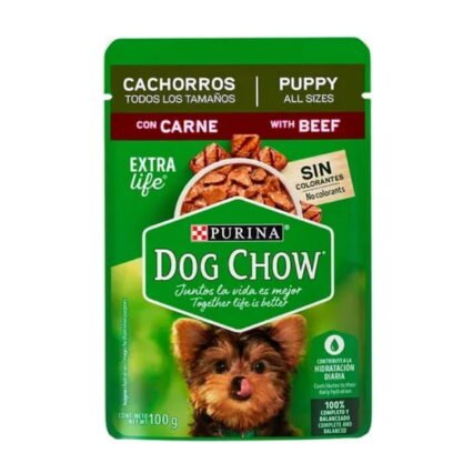 Sobre Dog Chow Cachorros Sabor Carne
