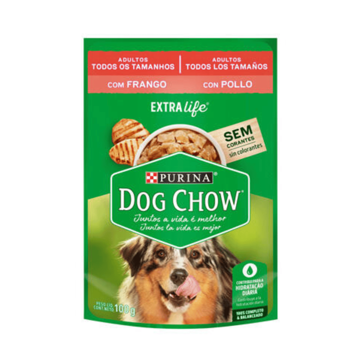 Sobre Dog Chow Adultos Sabor Pollo