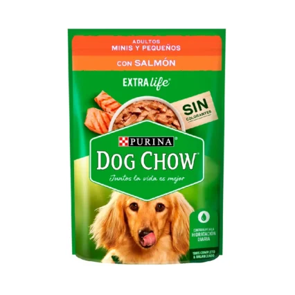 Sobre Dog Chow Adultos Sabor Salmón