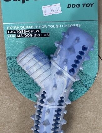 SUPER CHEW DOG TOY HUESO AZUL