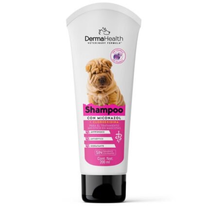 Shampoo Dermahealth con Miconazol y Clorhexidina 200Ml